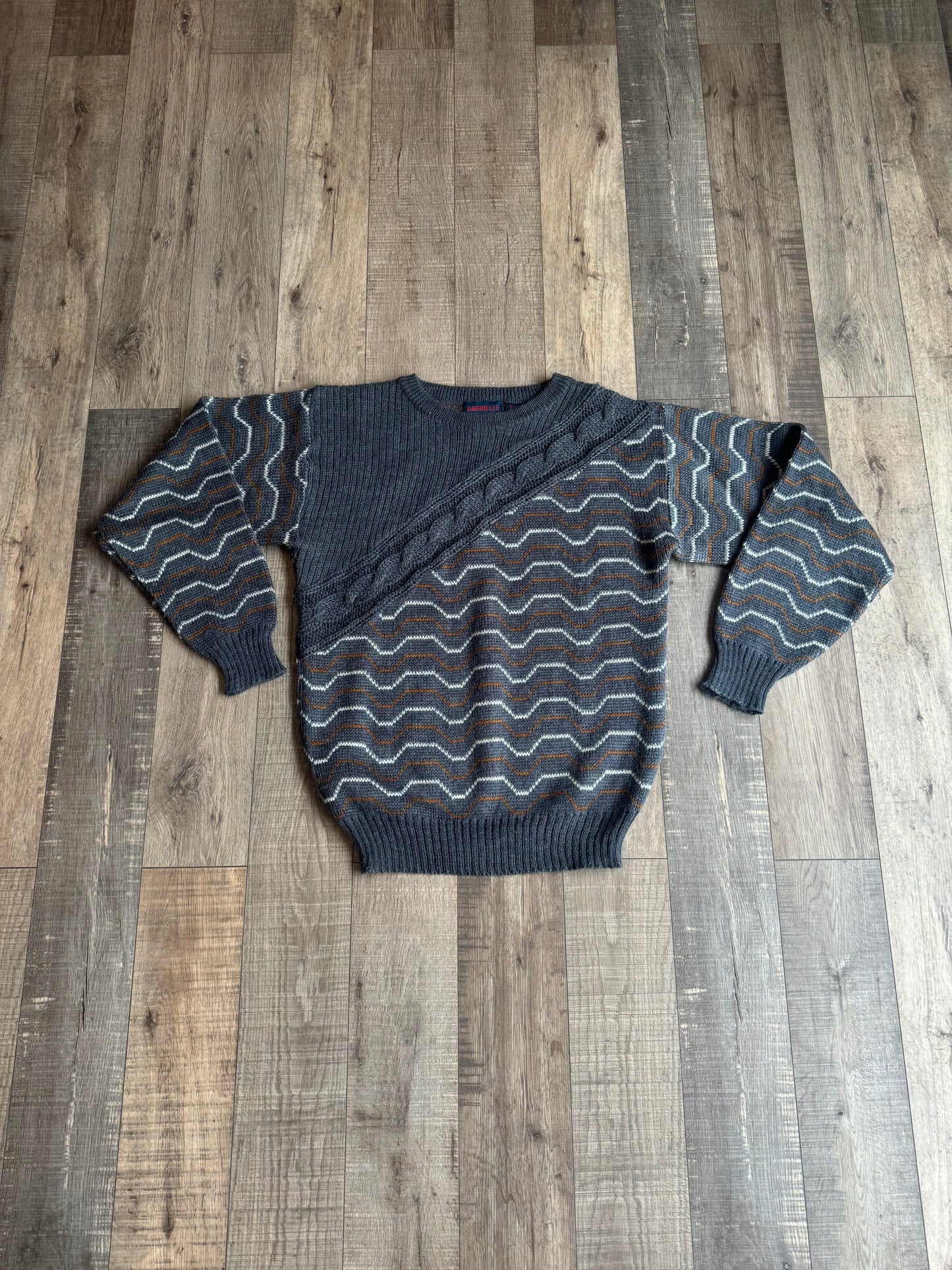 Vintage Cable Knit Sweater