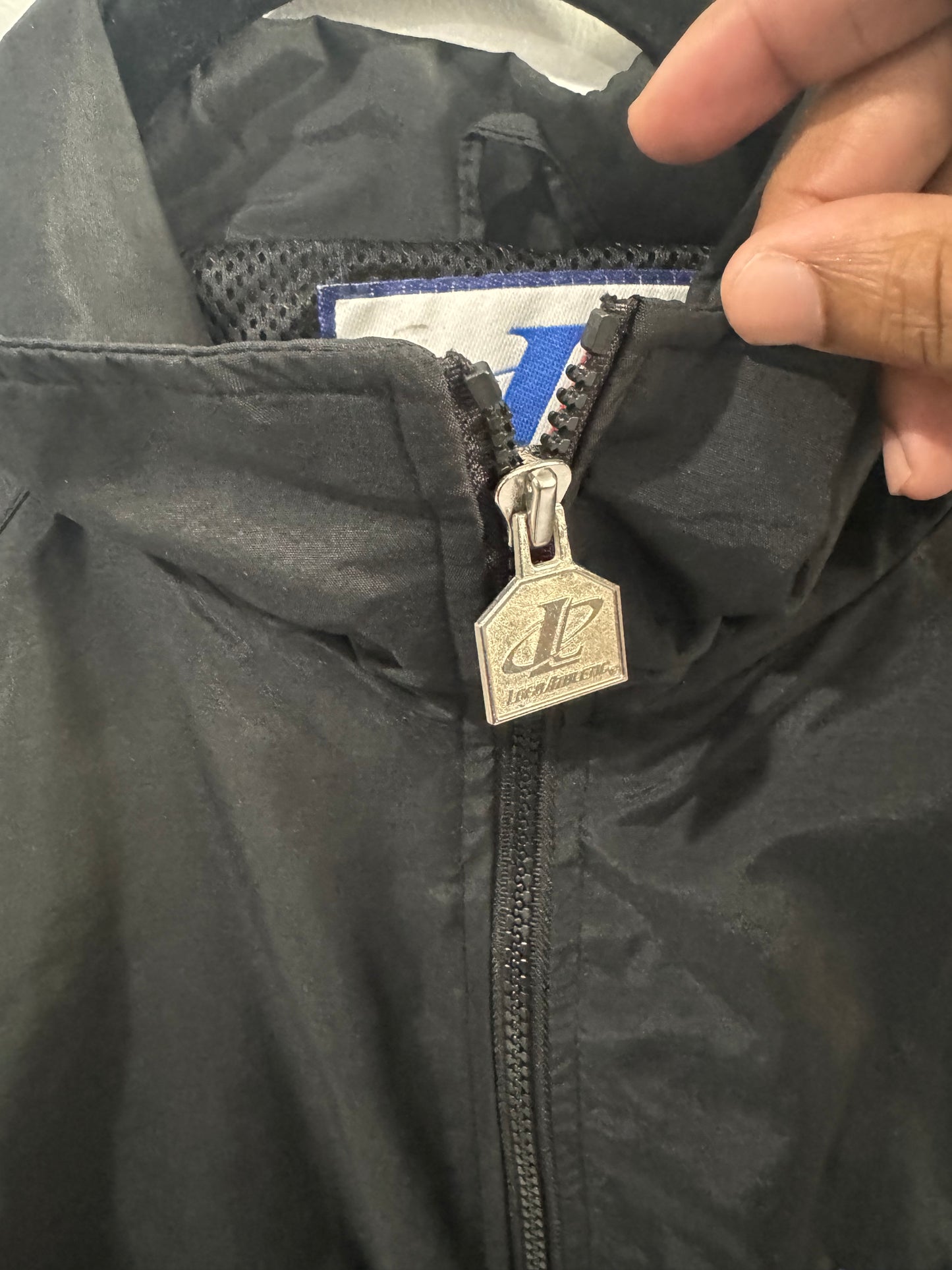 Cropped Racing Windbreaker
