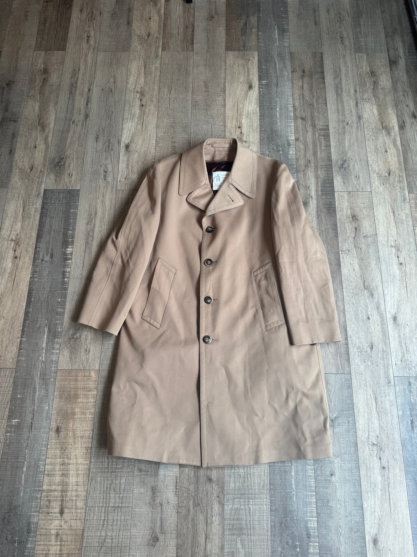 Vintage Trench Coat Texturized