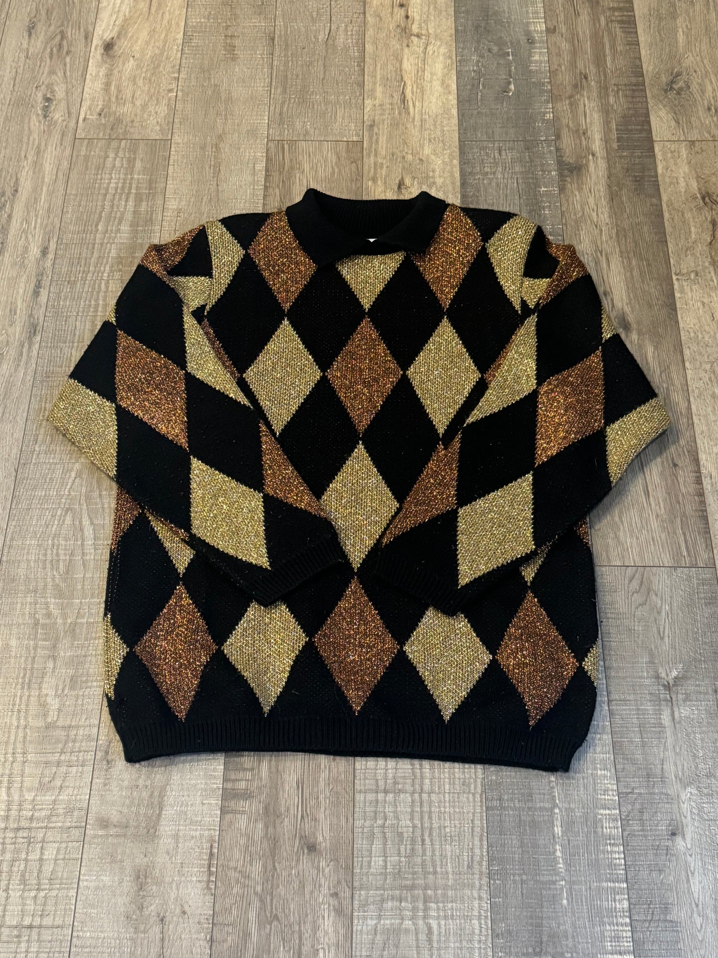 Diamond Pattern Sweater