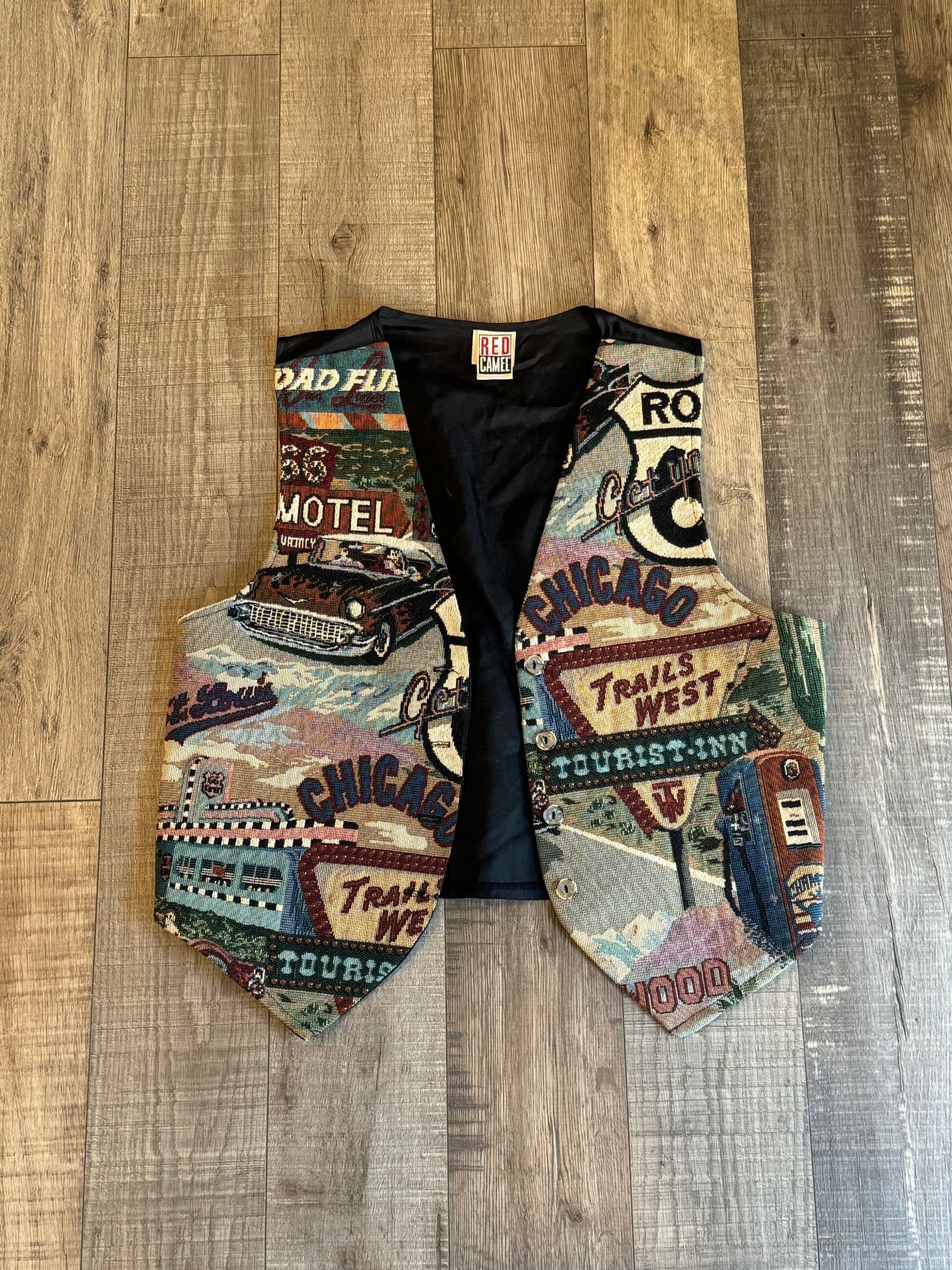 Vintage Tapestry Vest