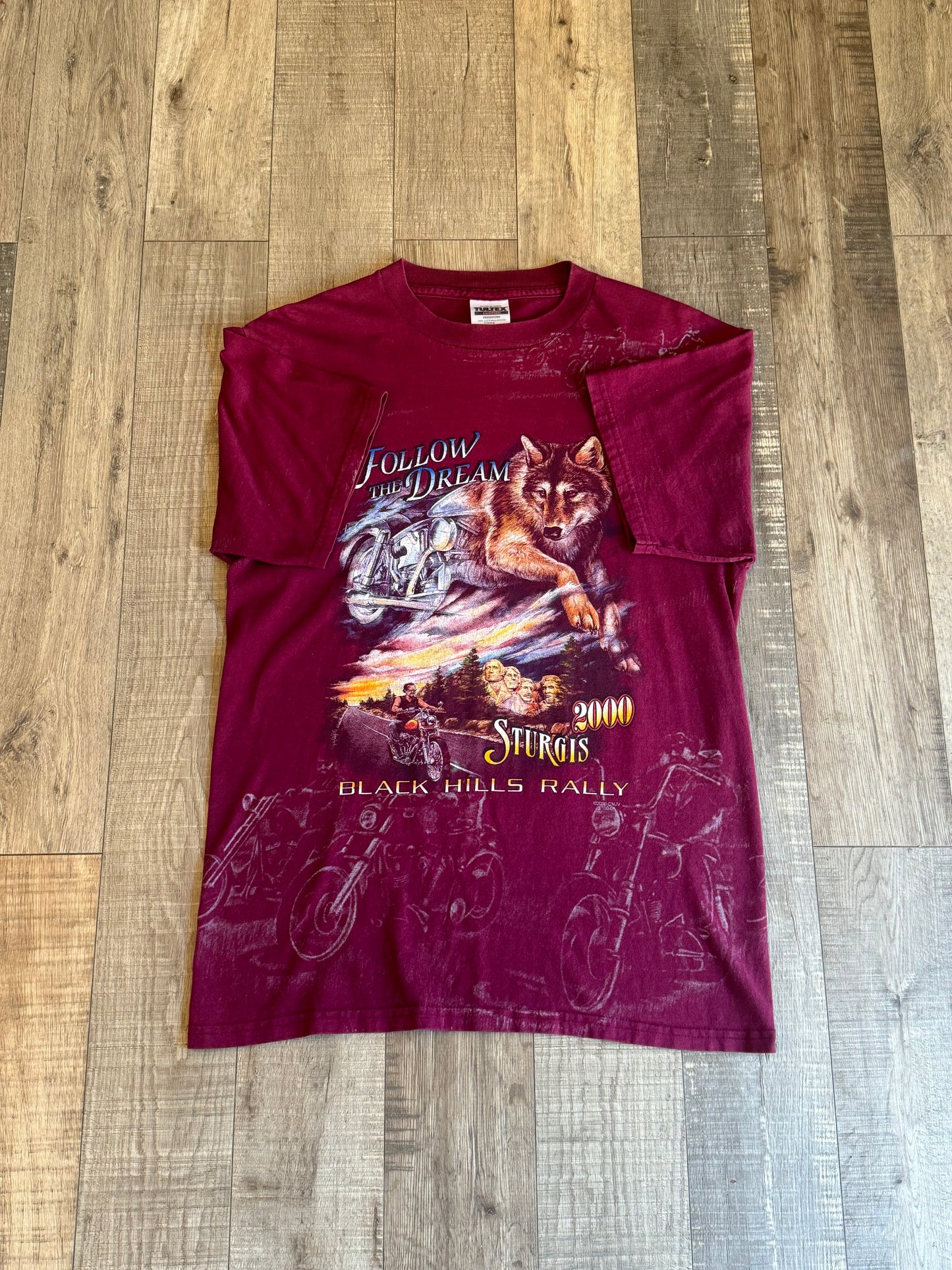 Y2K Sturgis Biker T Shirt Unique