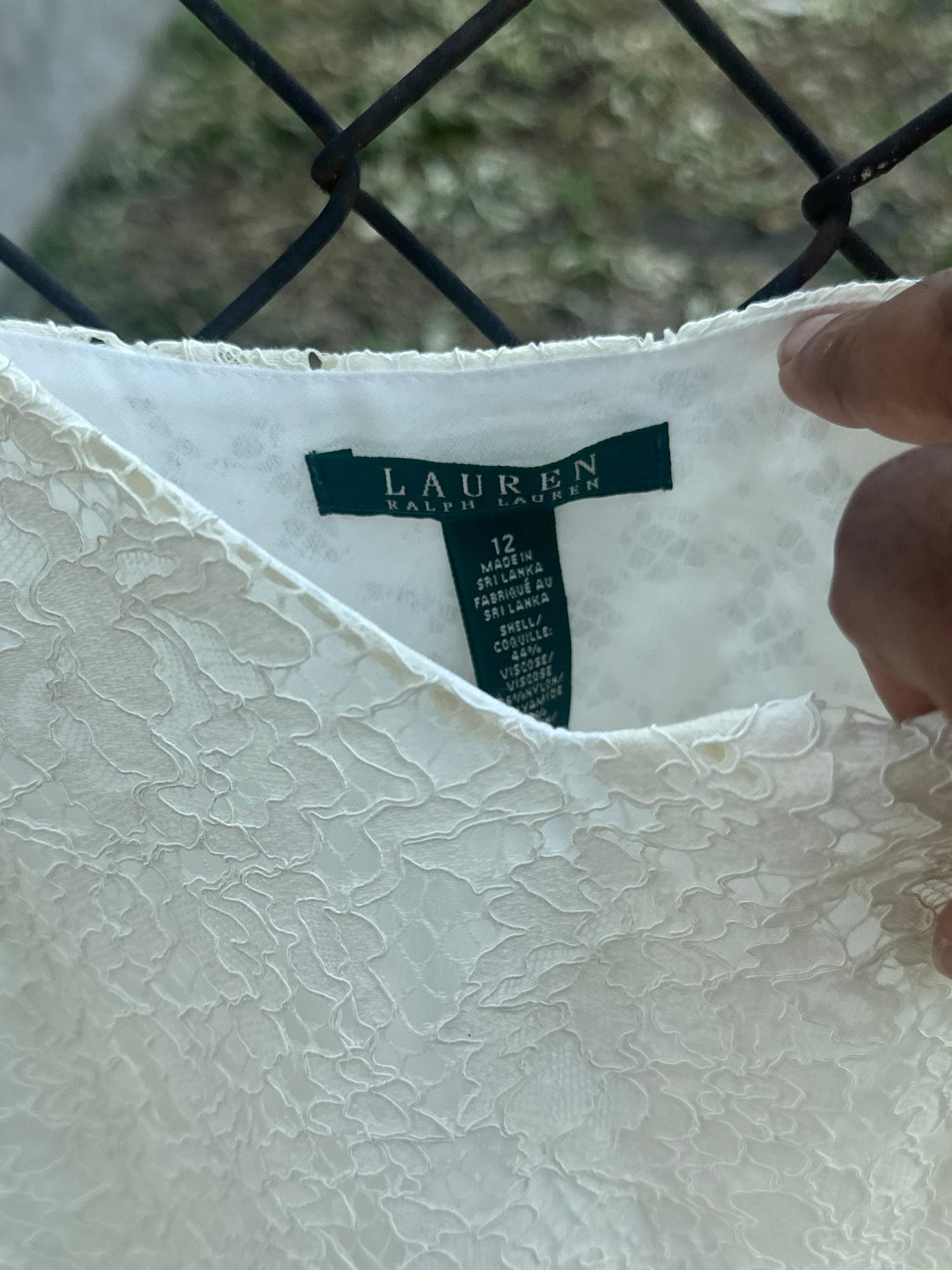 Ralph Lauren Vintage Lace Top