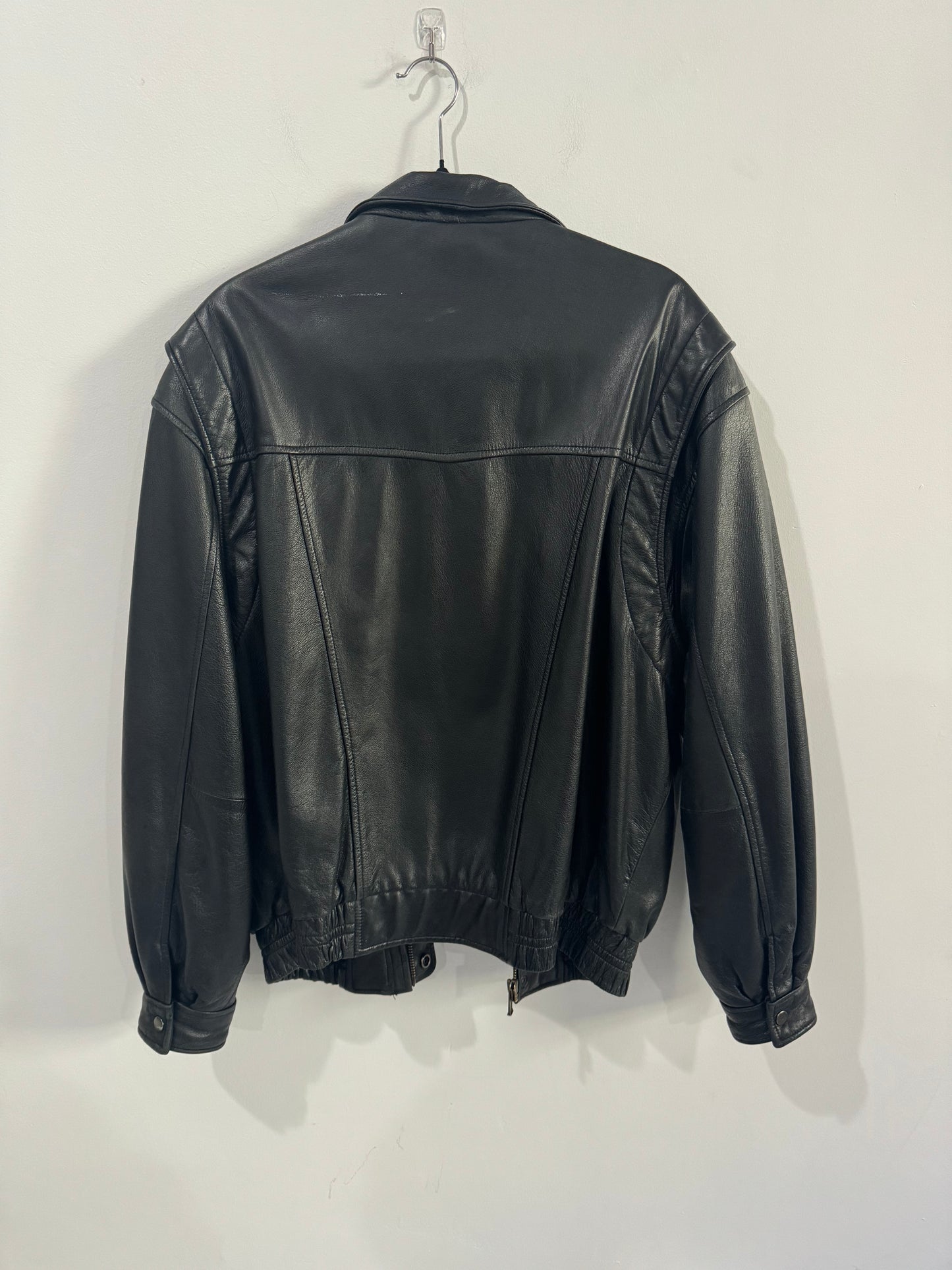 Wilson’s Black Leather Jacket