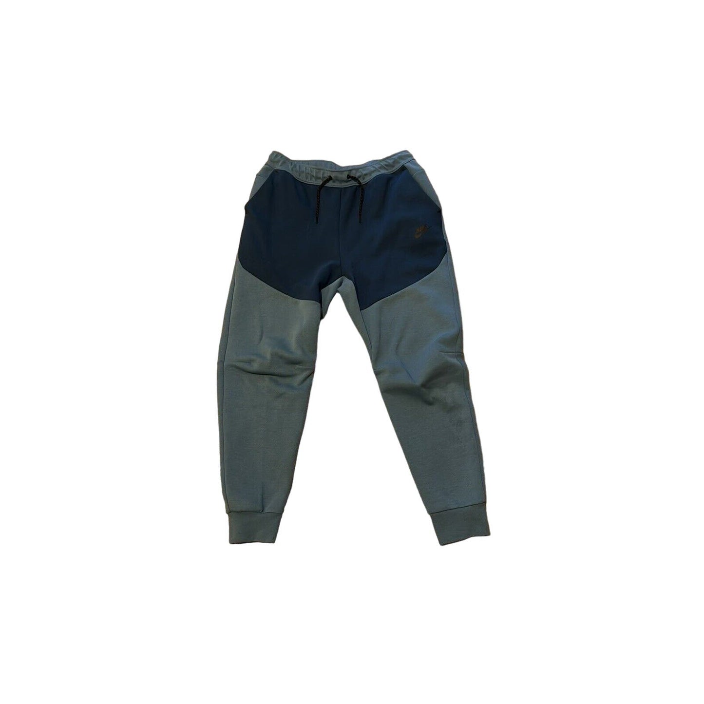 Nike Tech Fleece Taped Jogger Men's Pants - Blue, Size L - Good Condition
