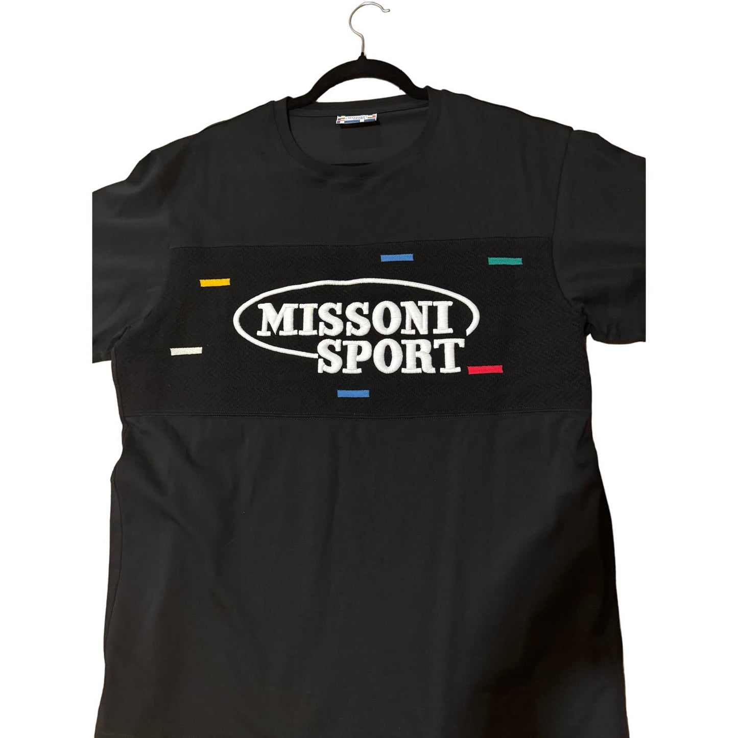 Missoni Sport Embroidered T-Shirt Size L