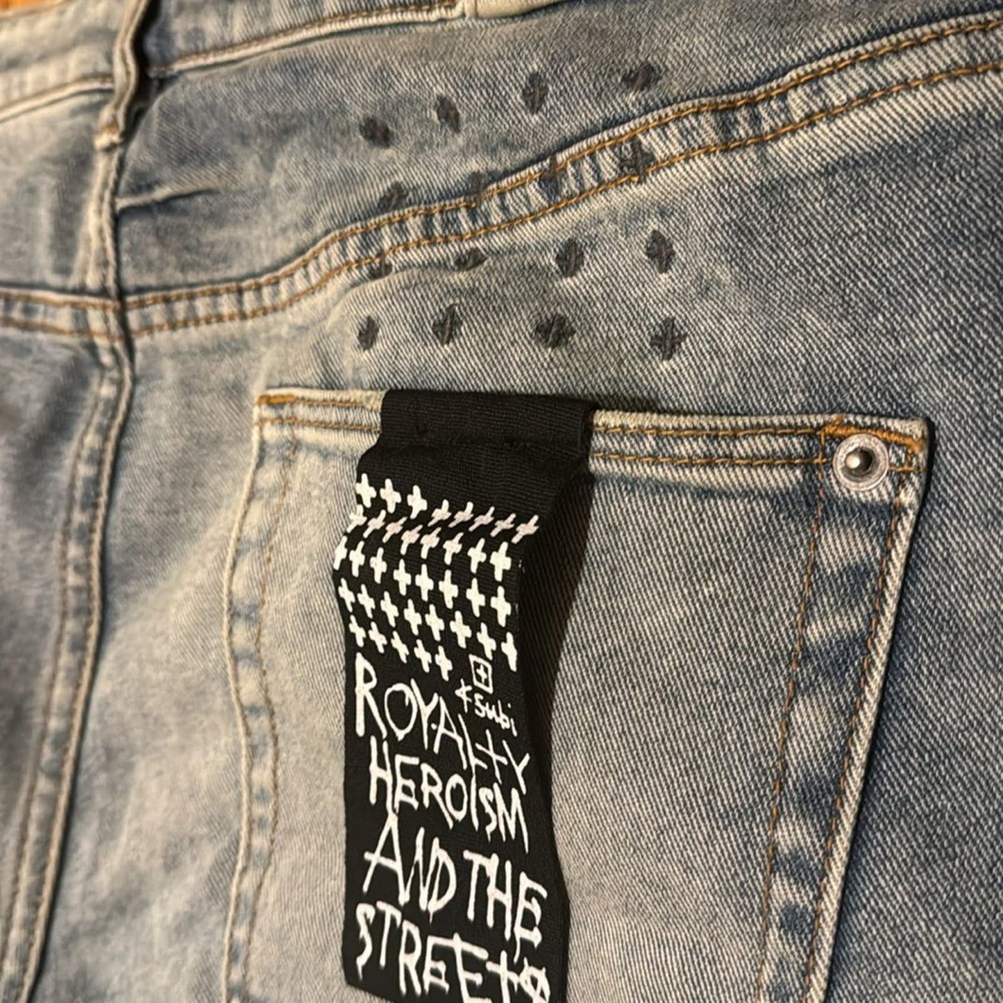 Ksubi Chitch Denim Size 36x32 worn twice. Great condition
