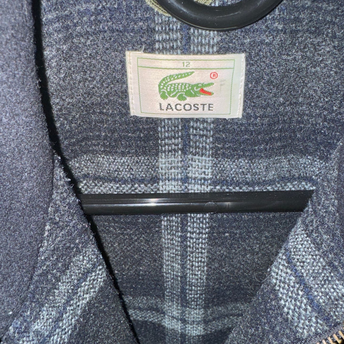 Vintage Lacoste Wool Blend Bomber Jacket Men’s M