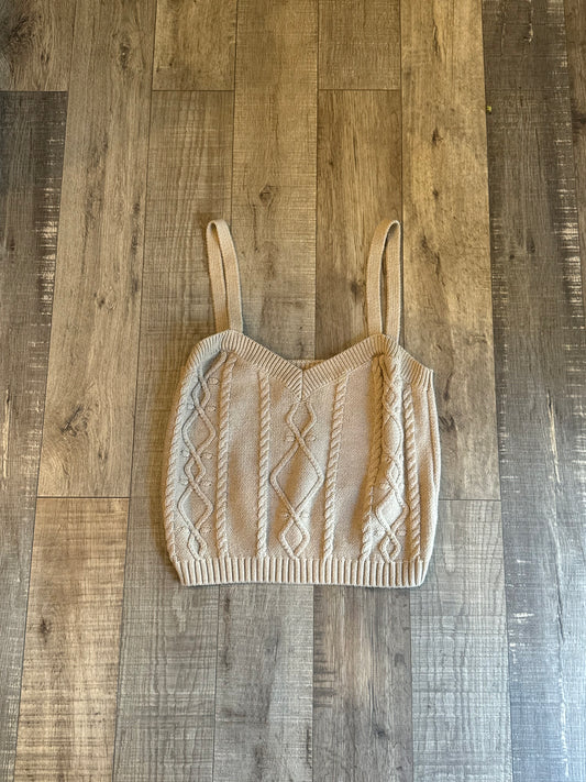 Woven top Anthropologie