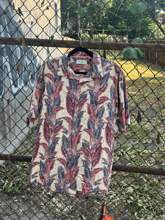 Vintage Silk Button Up