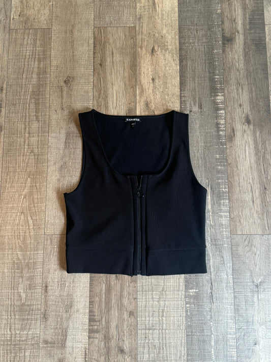 Express Front Zip Top