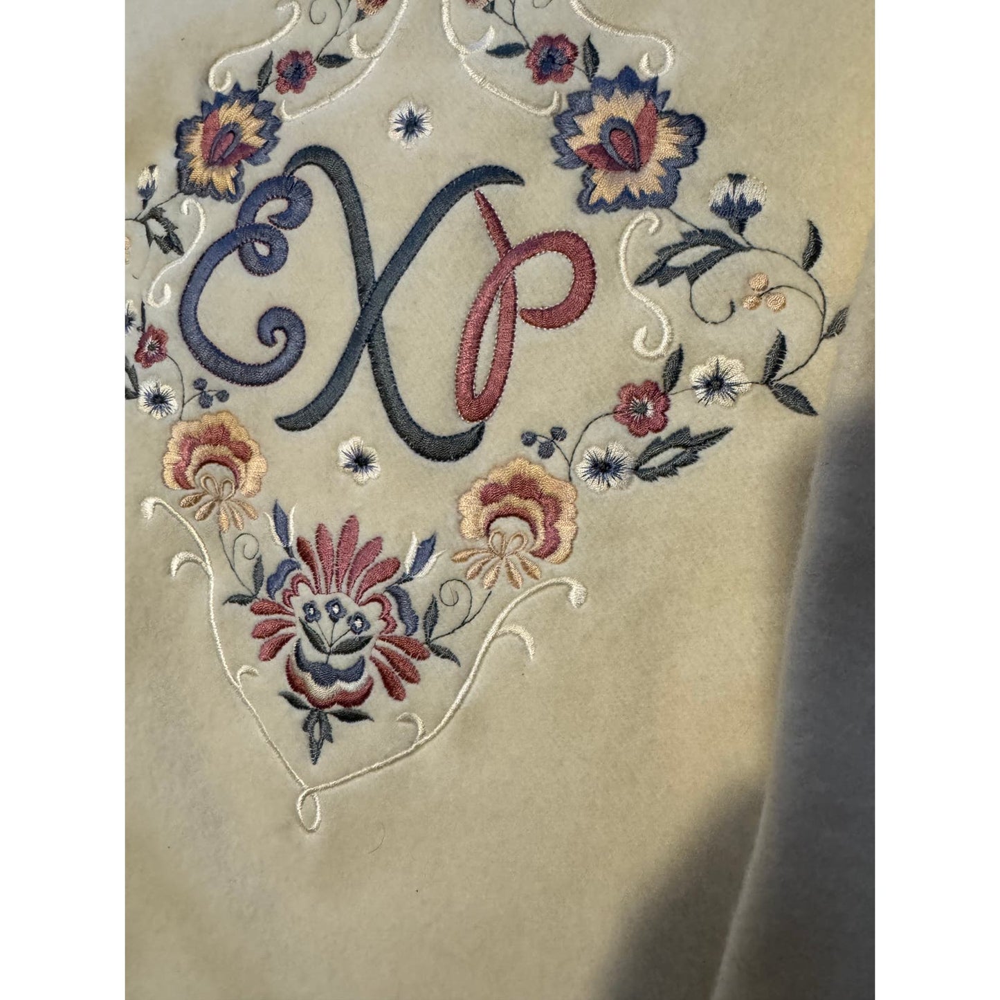 Embroidered Soft to touch Pullover Sweater