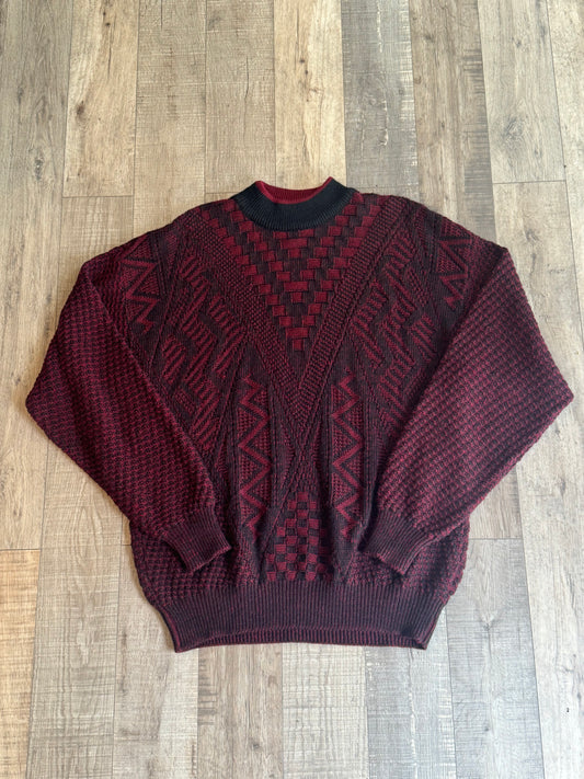 Vintage Red Knit