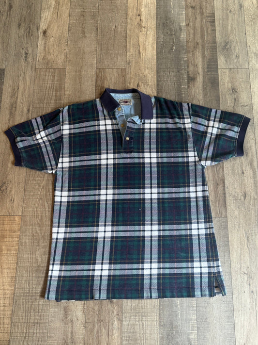 Plaid Polo Vintage