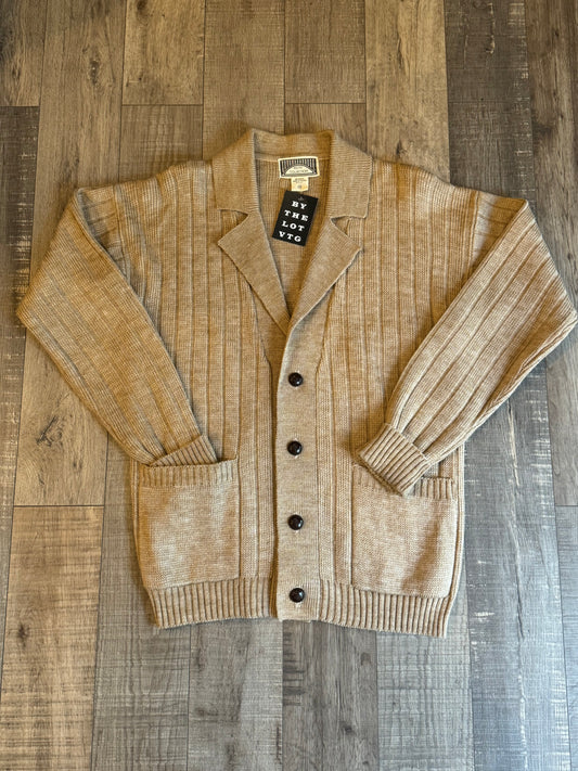 Vertical Pleat Cardigan Vintage