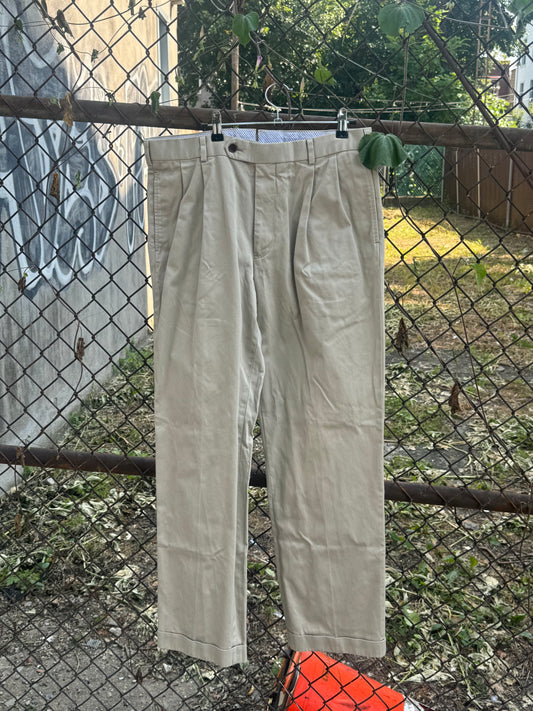 Brooks Brothers Pleated Trousers