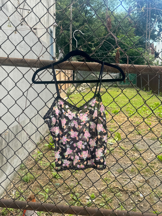Fenty Sheer Tank Floral