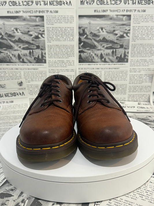 Brow Leather Doc Marten Oxfords