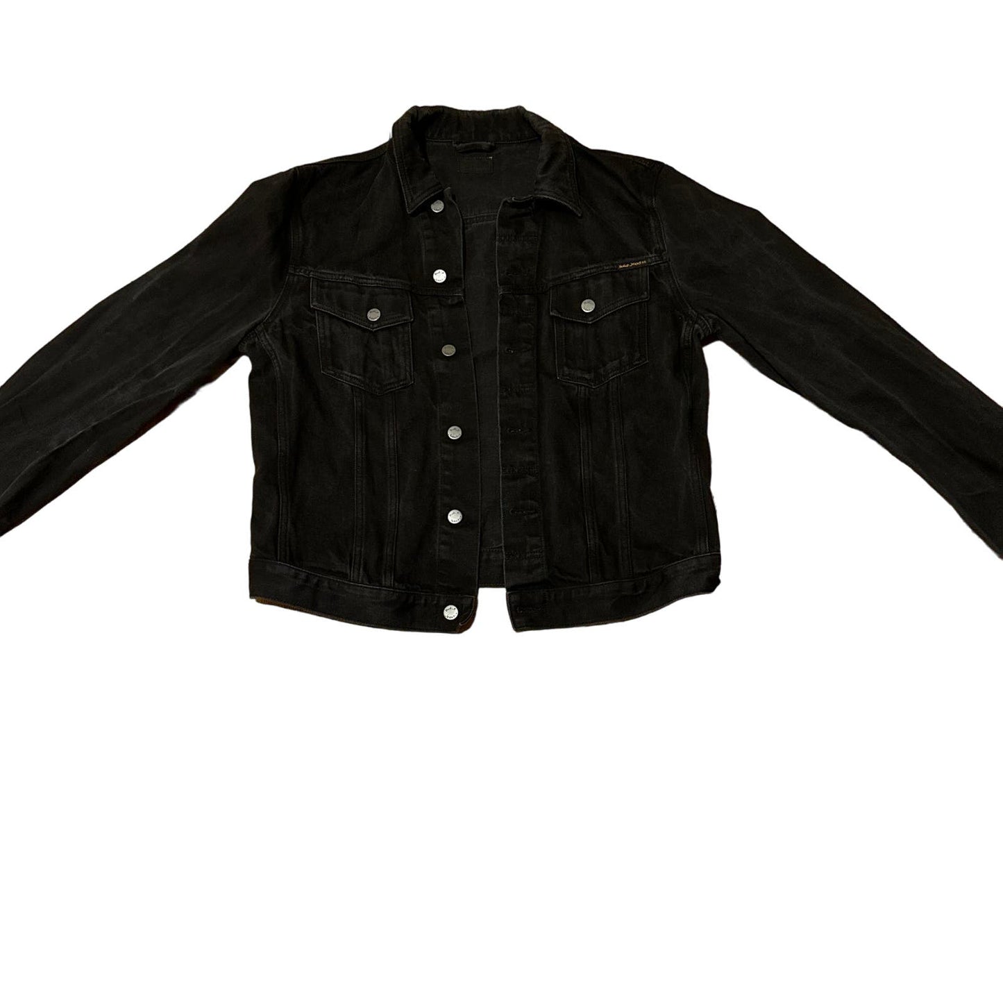 Black Nudie Jean Jacket size XL (runs small)